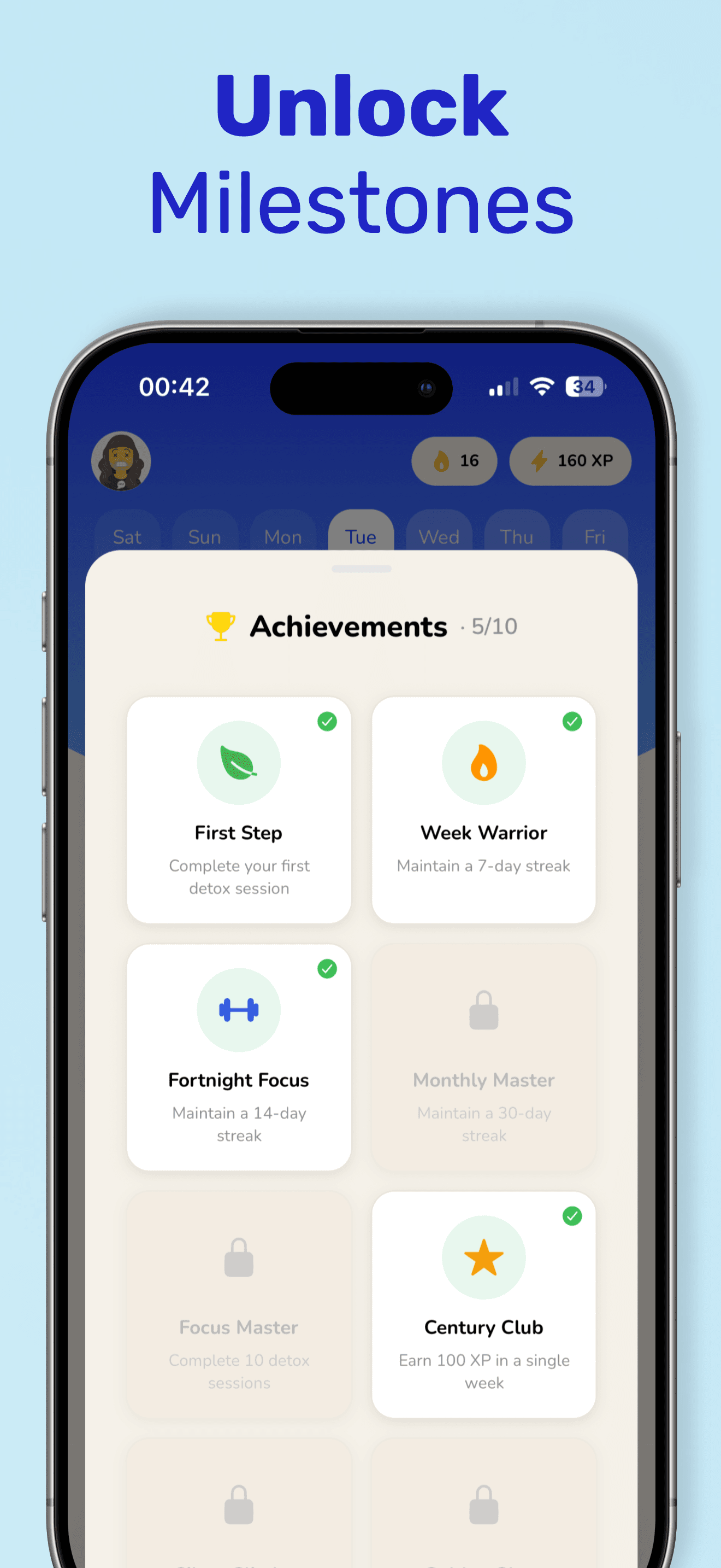MindRot App Store screenshot: See Daily Screen Time analytics